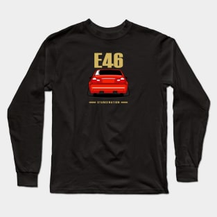 E46 Bimmer stancenation club Long Sleeve T-Shirt